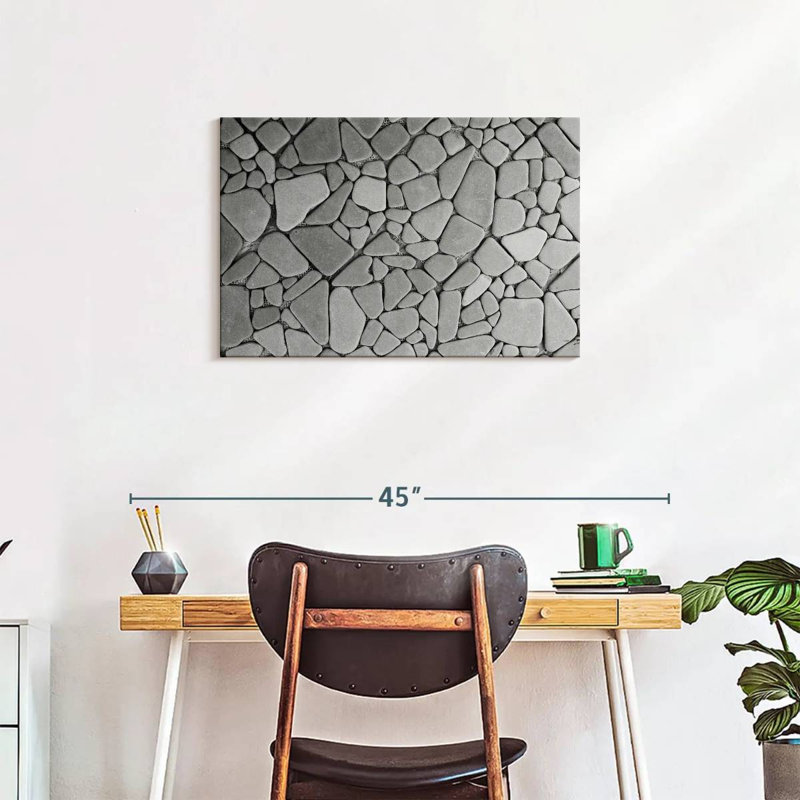 Lilie Stone Mosaic Pattern, 20" H x 30" W