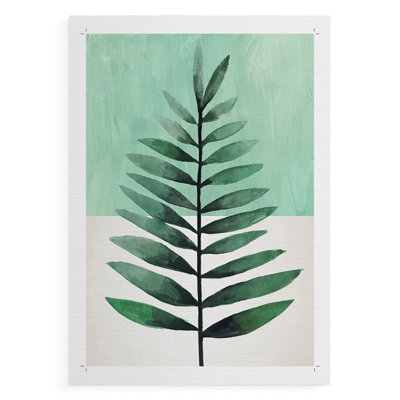 Verging Palm II -Canvas Print Only - NOT FRAMED