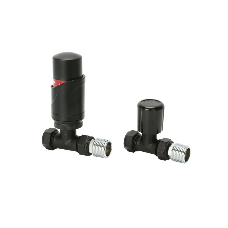 Radiator Valves, Black