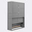 Lit plateforme avec rangement Irton