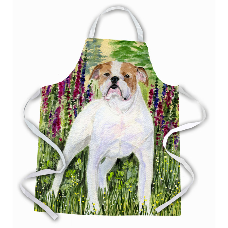 No Pattern Bib Apron