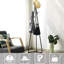 Giusi Metal Freestanding 9 - Hook Coat Rack