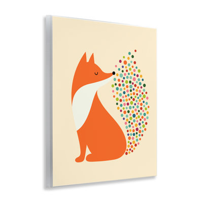 «Fox with Speckled Tail», art mural par Andy Westface