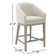 Bethea Rounded Back Counter Stool