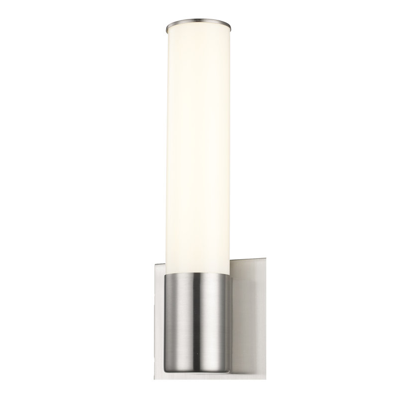 Asela Dimmable LED Vanity Light, Brushed Nickel 