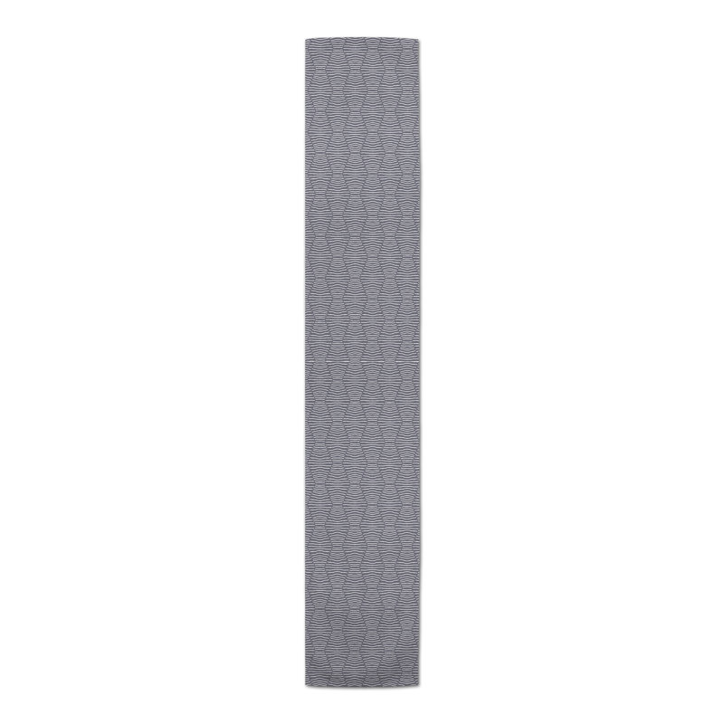 Chemin de table Forada, 90 po x 16 po, Gris foncé
