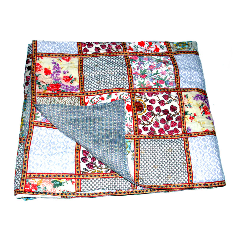 Farmhouse / Country Cotton Patchwork Quilt