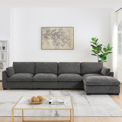 Canapé modulaire de 130 po