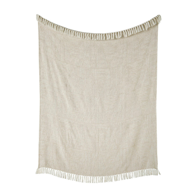 World Menagerie Throw, Natural