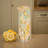 Round Confetti Glass Handleless Pitcher