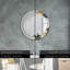 Huldar Glass Flat Wall Mirror