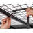 VersaRac Pro 4 ft. x 8 ft. Height-Adjustable Overhead Rack