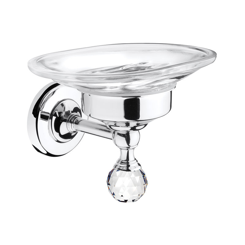 Sharie Soap Dish, Chrome