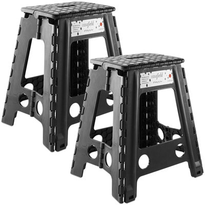 1 - Step Plastic Folding Step Stool