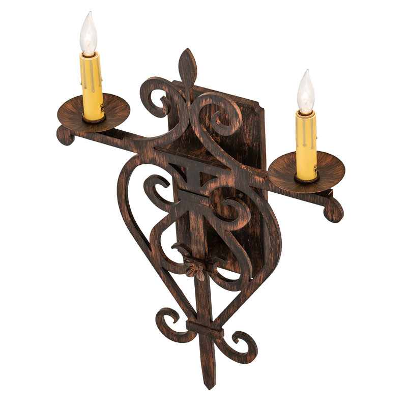 2 - Light Candle Wall Light