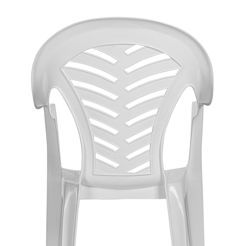 35.00cm H Stacking Armchair, Cream/White, 6