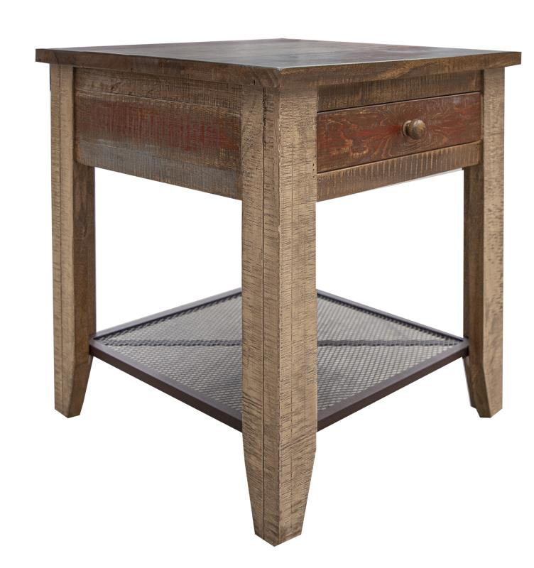 Dobby End Table with Storage