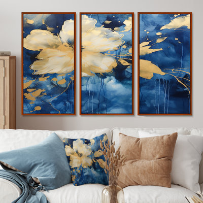 «Xandra - Buttercups», ensemble d'art mural
