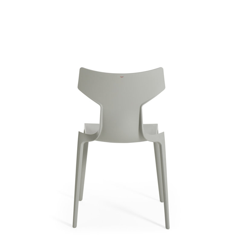 Re-Chair Outdoor Dining Side Chair, Gray