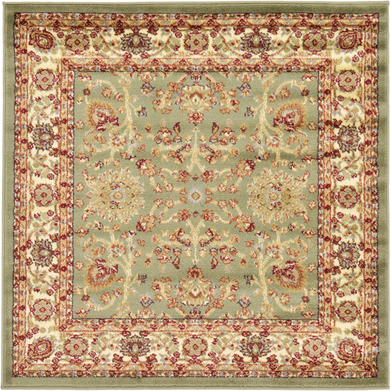 Oriental Area Rug, Square 122cm
