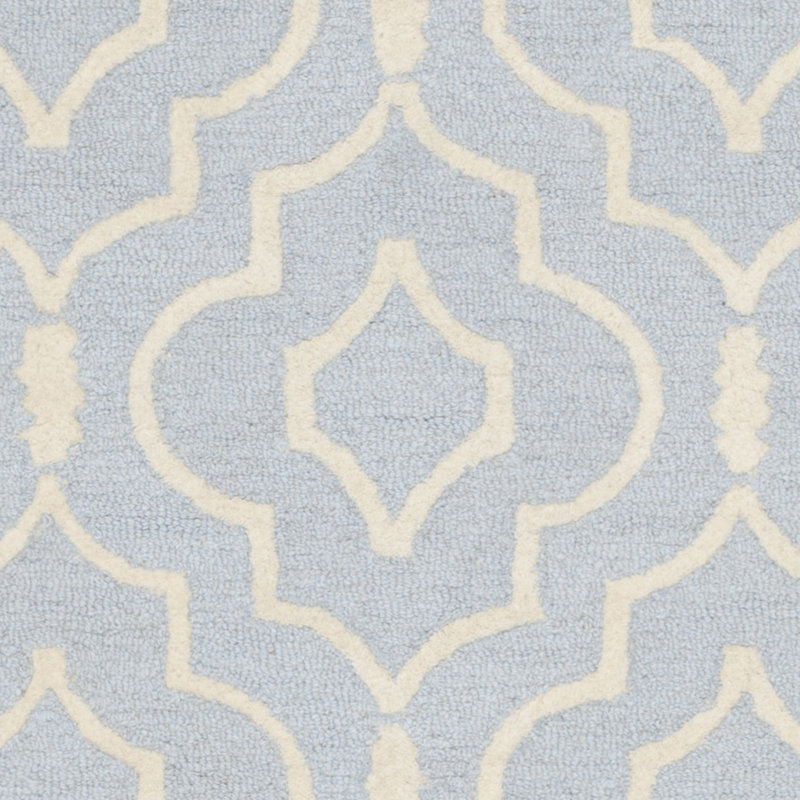 Sol Geometric Wool Hand Woven Area Rug, Rectangle 183 x 274 cm
