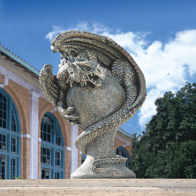 Statue mystic dragon avenger