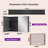 Husai Recessed or Surface Mount Aluminum Frameless Medicine Cabinet With Mirrored Door and Adjustable Shelves-408647405-411171020