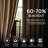 Luxury Velvet Blackout Thermal-Insulated Curtains. Room Darkening 75%-95% Rod Pocket Back Tab Drapes for Living room Bedroom (set of 2)-2119318725-2119318723