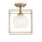Gaitan Glass Semi Flush Mount