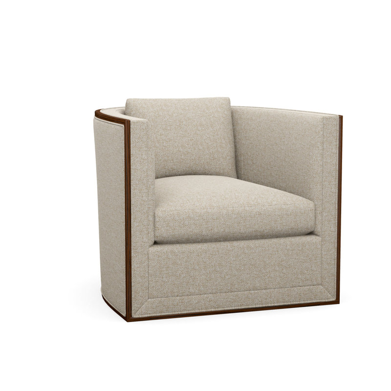 Brett Accent Chair, Expresso, Bond Linen (Performance fabric) 1086-92