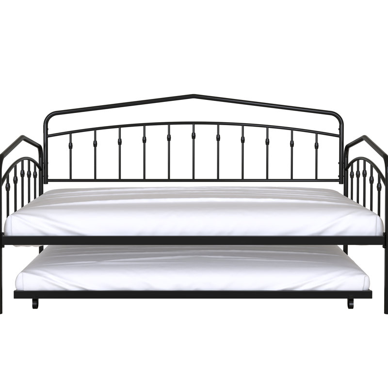 Elegant Twin Daybed With Black Trundle - , Bedroom Apparent Majestic