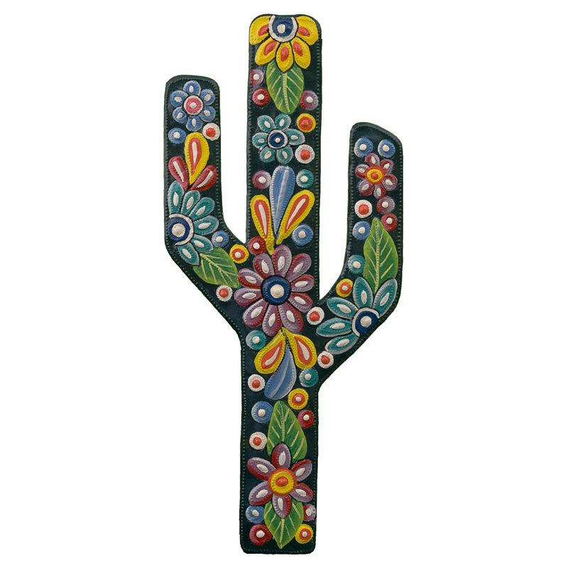 Water Resistant Steel Floral And Botanical Wall Decor