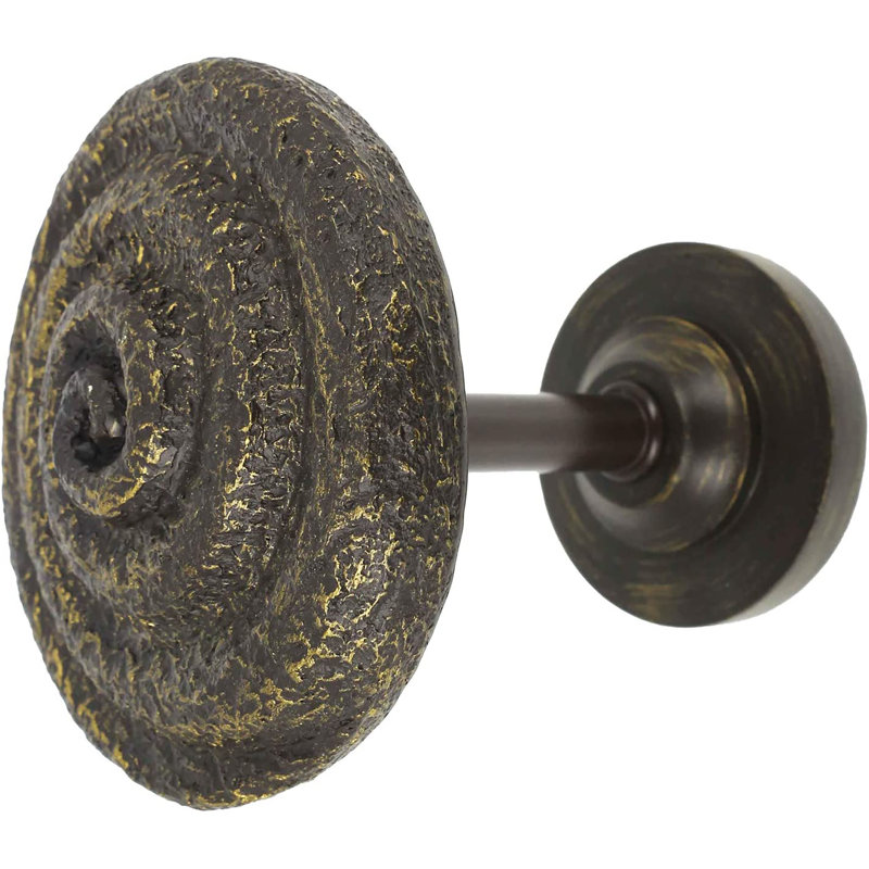 Resin Curtain Holdback, Bronze