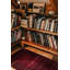 Tapis noir en laine noué à la main de conception unique 3 pi 6 po x 6 pi New Age