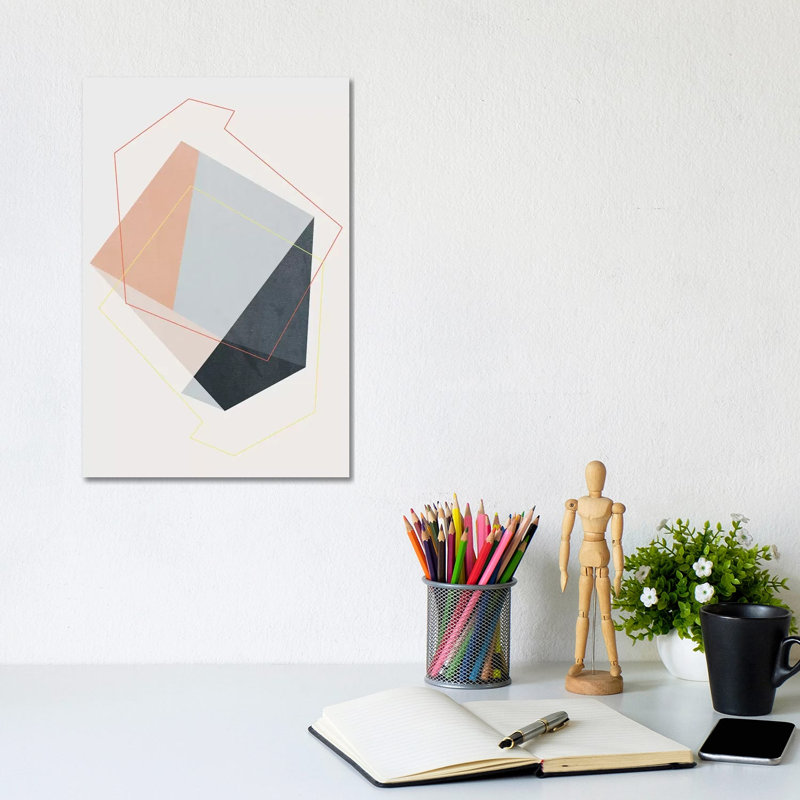 Silent by Susana Paz - Painting on Canvas, 30.48cm H x 20.32cm W x 1.91cm D, Wrapped Canvas