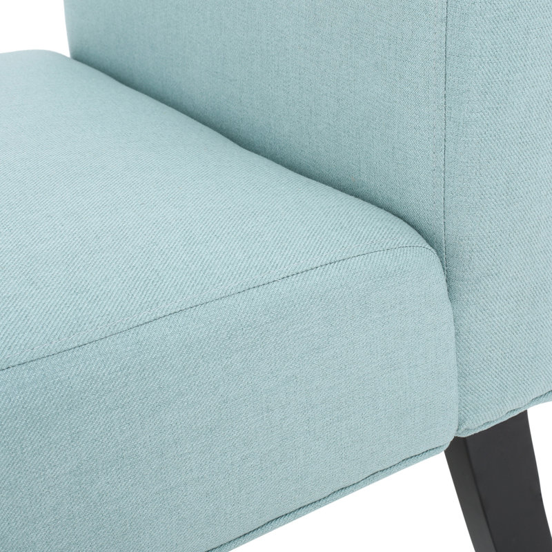 Modern Accent Chair for Living Room, Light Blue 