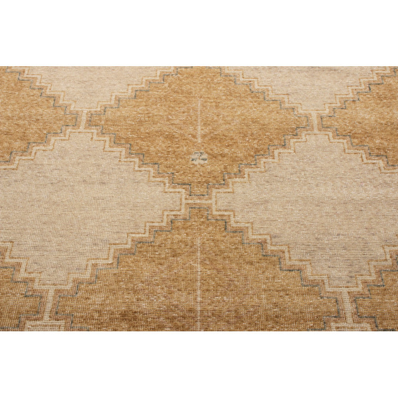 Distressed Homage Hand Knotted Wool Geometric Area Rug, Rectangle 15' x 24'