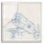 "Croquis mécanique d'avion II" par Ethan Harper, art mural en verre acrylique-1246787825