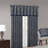 Aubrey Jacquard Navy Curtain Panel Pair 50x84"-1556074095-1609817506