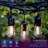 48FT 15-Bulb Plug-In Outdoor Standard LED String Light Shatterproof Weatherproof Linkable Warm White