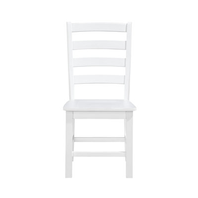 De 2 chaises d'appoint en bois blanc, capacité de poids de 250 lb