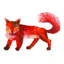 Red Fox 3 by Eric Carle - Painting on Canvas-321023289
