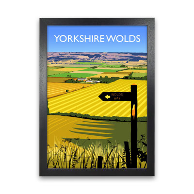 Yorkshire Wolds Portrait by Richard O'Neill - Print