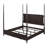 Manhart Brown Poster Bed-100095204