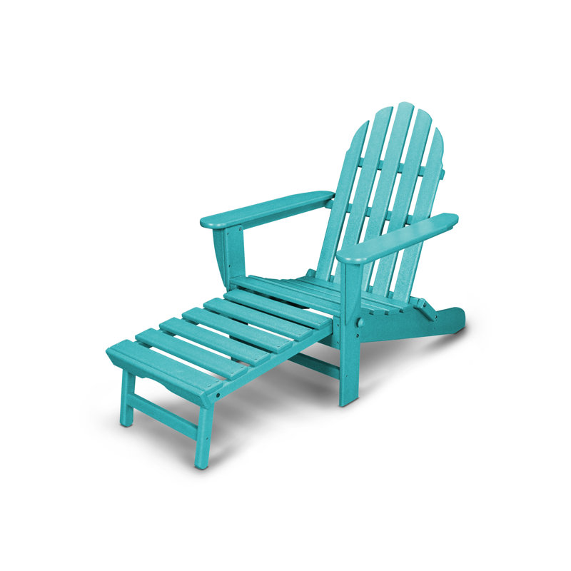 Chaise Adirondack d'extérieur en PEHD Classics, Aruba