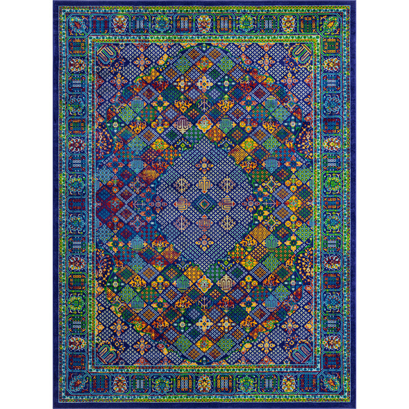 Oriental Indoor Rug, Rectangle 9' x 12'