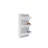 Stylish Metal Shoe Cabinet, White, 19.7 x 40.6 x 5.9 inches | 100% Durable Metal Construction, Thickness: 0.03 inches | Wall-Mountable Design with Centrally Opening Doors & Magnetic Holders | Modern and Functional Storage Solution-1206675561