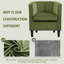 68.5Cm Wide Upholstered Tub Chair-1999938034