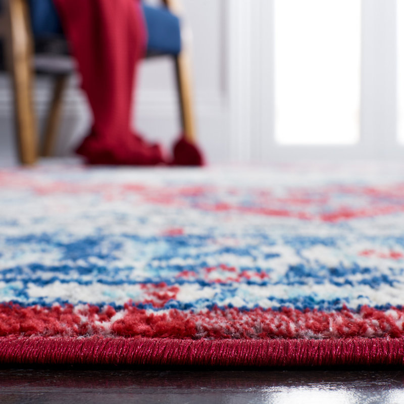 Clauddetta Performance Oriental Rug, Round 6'7"