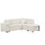 Lit modulaire beige avec porte-gobelets et commodité, canapé 86,6 po 2 ports, supports, 86,6 po pour une vie confortable-396938224